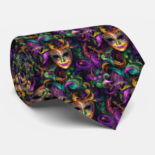 Cravate Tie pour homme Mardi Gras