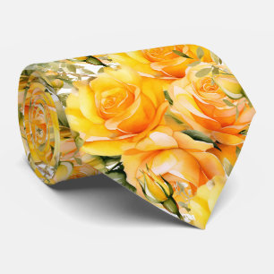 Cravate Tie pour homme Necktie florale pour mariage et é