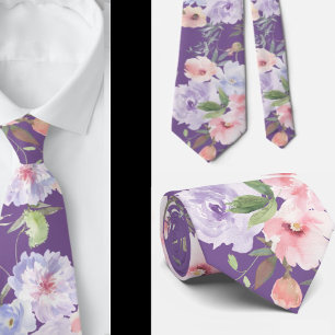 Cravate Tie pour homme   Nœud papillon floral pour mariage
