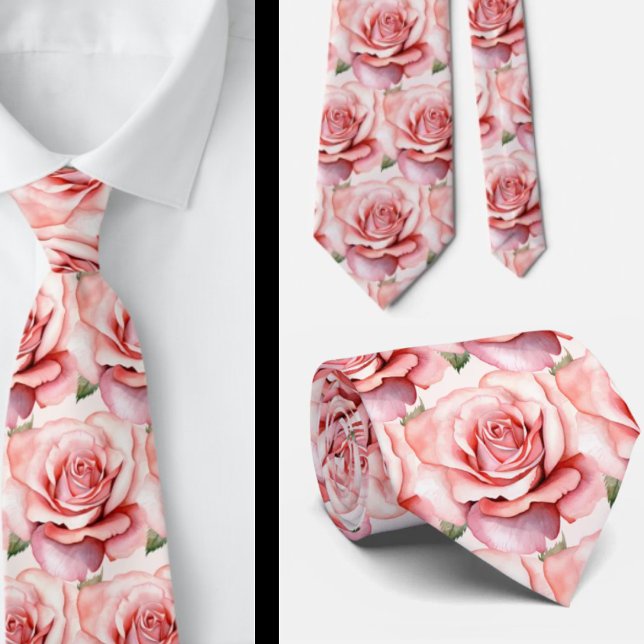 Cravate Tie pour homme | Nœud papillon floral pour mariage (Créateur téléchargé)