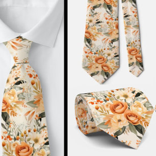 Cravate Tie pour homme Nœud papillon floral pour mariage