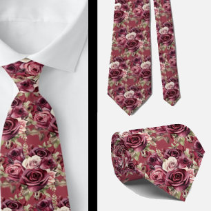 Cravate Tie pour homme Nœud papillon floral pour mariage