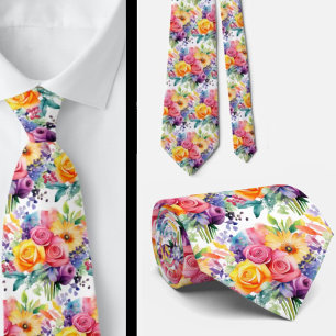 Cravate Tie pour homme   Nœud papillon floral pour mariage