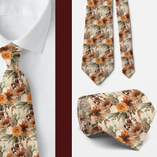 Cravate Tie pour homme Nœud papillon floral pour mariage