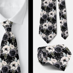 Cravate Tie pour homme   Nœud papillon floral pour mariage