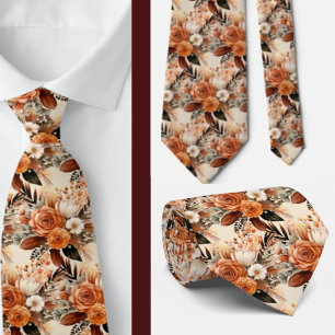 Cravate Tie pour homme   Nœud papillon floral pour mariage