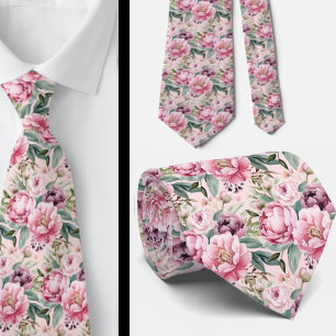Cravate Tie pour homme Nœud papillon floral pour mariage