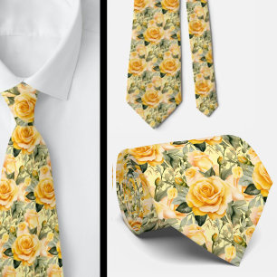 Cravate Tie pour homme Nœud papillon floral pour mariage