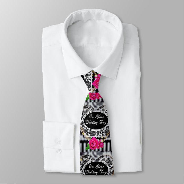 Cravate Tie pour le jour de votre mariage (Attaché)