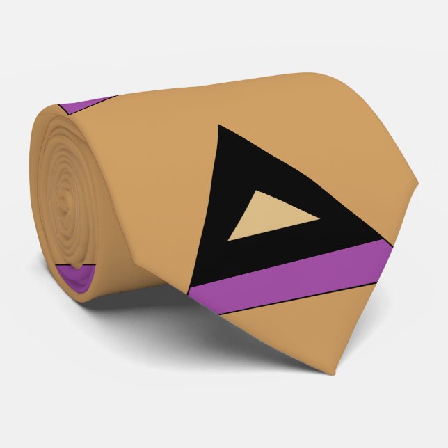 Cravate Tie pyramide G (Roulé)
