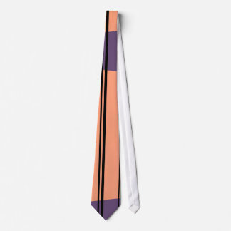Cravate Tie rayée rétro colorée