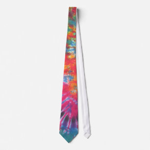 Cravate Tie Tee Dye Necktie zZ