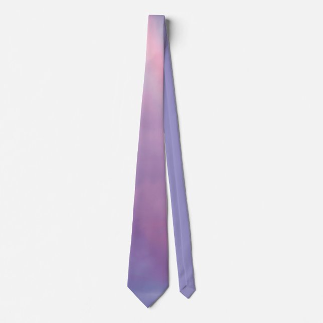 Cravate Tied Cloud Purple (Devant)
