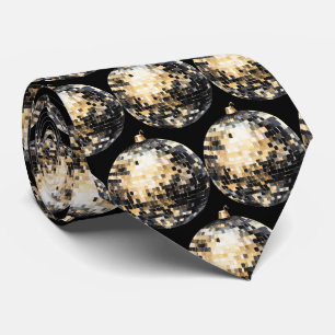 Cravate Tied de cou Steampunk Boule Disco