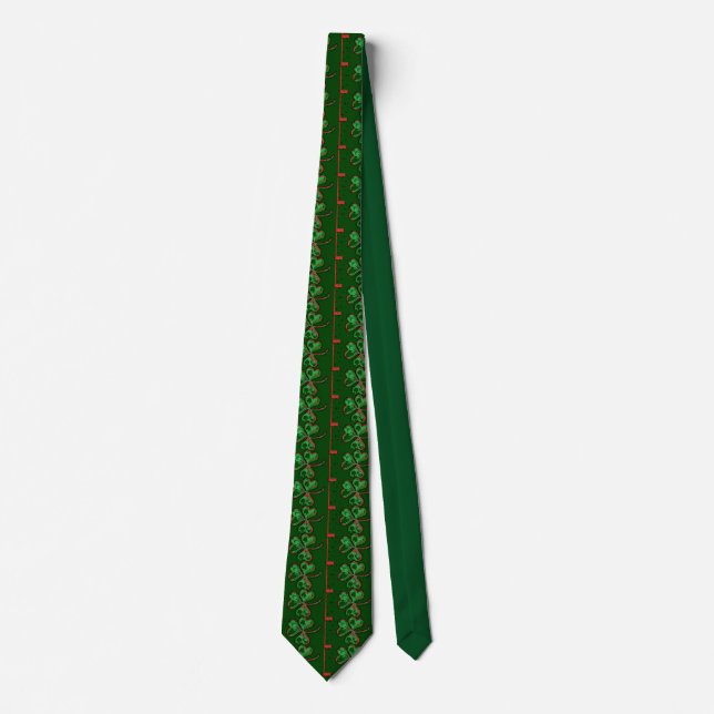Cravate Tied de la Saint-Patrick (Devant)