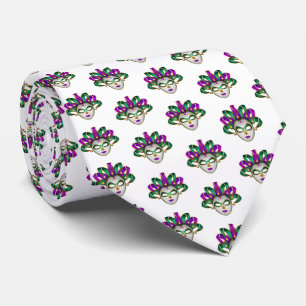 Cravate Tied de Mardi Gras