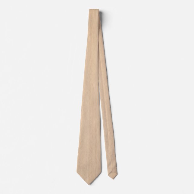 Cravate Tied en bois de pin clair (Devant)