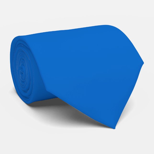 Cravate Tied Odd One Out (Bleu) (Roulé)