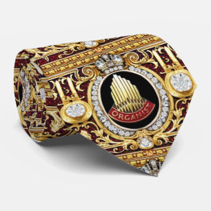 Cravate Tiedoux de cou pour designer de façade d'orgue à t