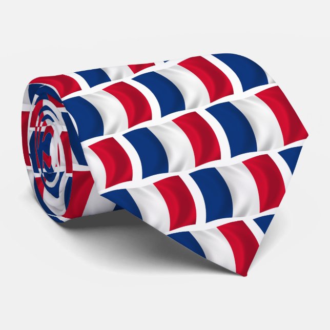 Cravate Tiedrapeau de la France (Roulé)