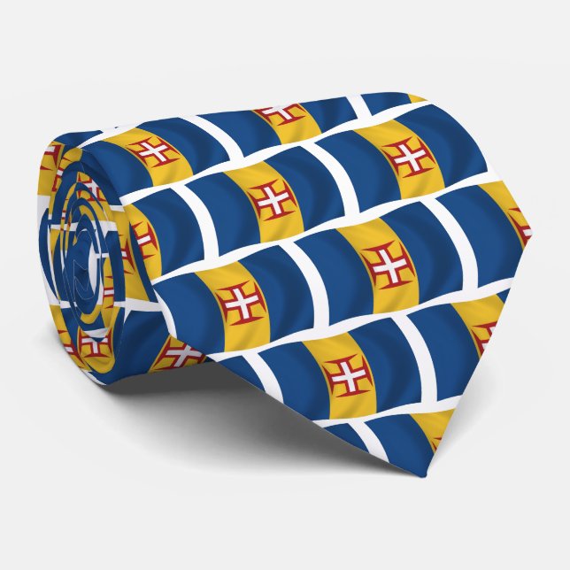Cravate Tiedrapeau de Madère (Roulé)