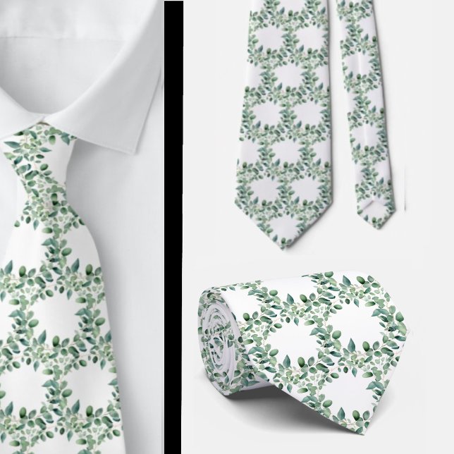 Cravate Ties de cou formels en eucalyptus | Simples et cla (Créateur téléchargé)