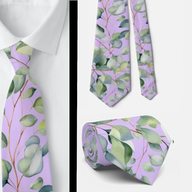 Cravate Ties de cou formels en eucalyptus | Simples et cla (Créateur téléchargé)