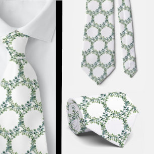 Cravate Ties formelles à col eucalyptus   Simples et class