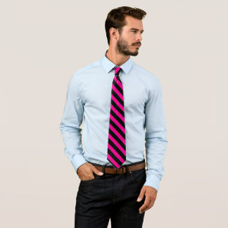 Cravate Ties noires et roses maçonniques à monogramme | Ca