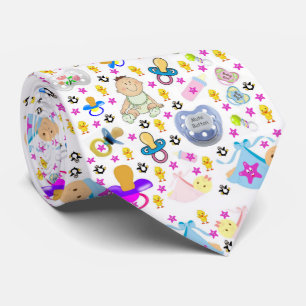 Cravate Ties pour hommes de créateurs Tétines Binky