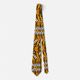 Cravate Tiger Skin Poster de animal Design Motif