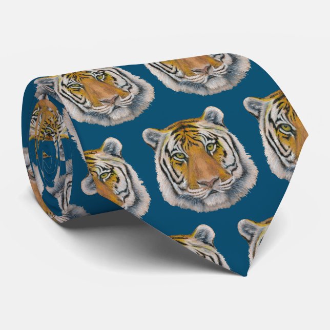 Cravate Tigre (Roulé)