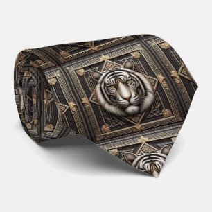 Cravate Tigre Féroce   Mode Masculine pour Hommes