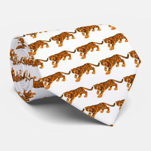 Cravate Tigre rugissant : une révolution rétro dans les vê