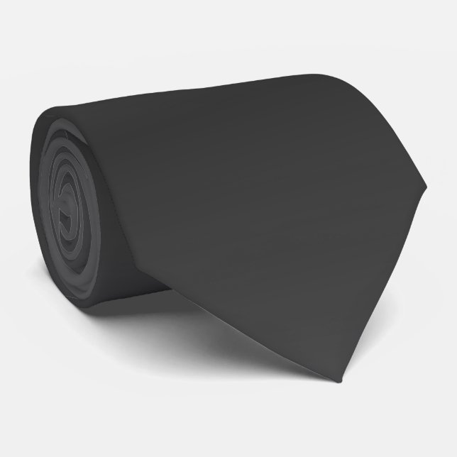Cravate Timeless Matte Black  (Roulé)