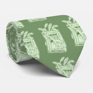 Cravate Tin de sardines salé snack