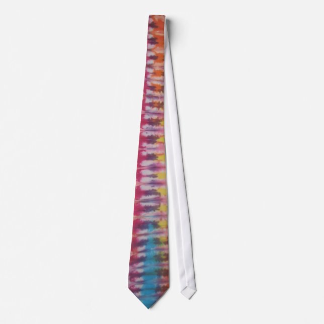 Cravate Tip bleu Zippie Necktie (Devant)