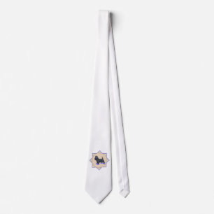Cravate Tongs violets