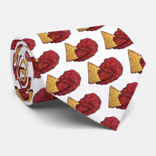 Cravate Tortilla Chips et tremper Tomate Salsa Mexicain