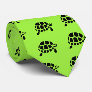 Cravate Tortoise Tortoise Engrave en bois Vintage animal