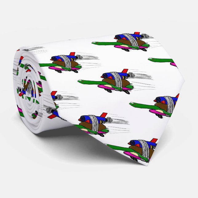 Cravate Tortue volante (Roulé)