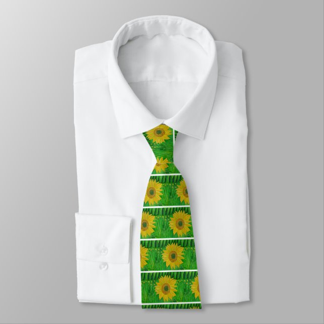 Cravate Tournesol (Attaché)