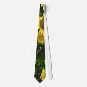 Cravate Tournesol