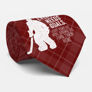 Cravate Tous ont besoin de buts (Hockey)