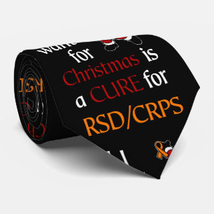 Cravate Tout ce que je veux pour Noël/Père Noël...RSD/CRPS