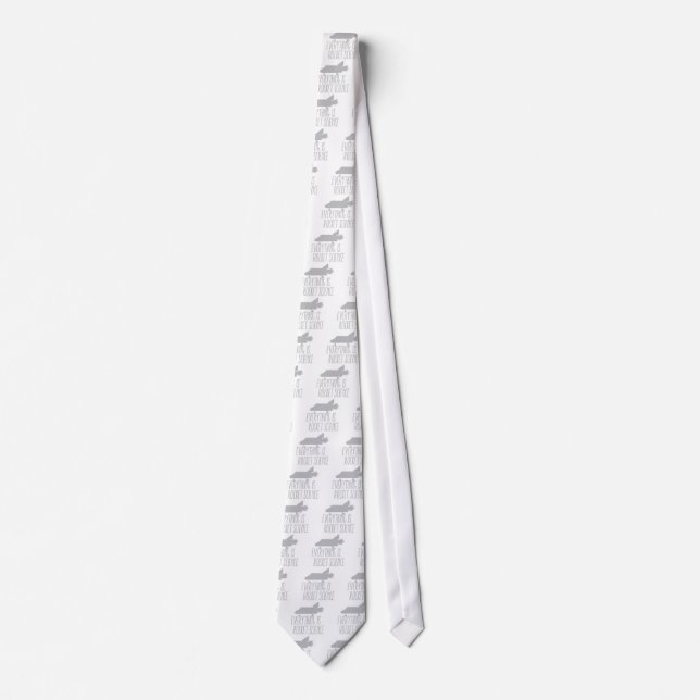 Cravate Tout est des ÉTUDES SPATIALES (Devant)