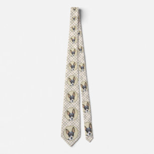 Cravate Toy Fox Terrier Peinture - Cute Original Chien Art