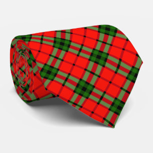 Cravate traditionnelle de Noël de Tartan