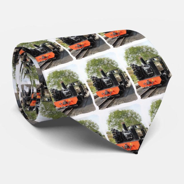 CRAVATE TRAINS À VAPEUR (Roulé)