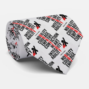 Cravate Traits d'un héros